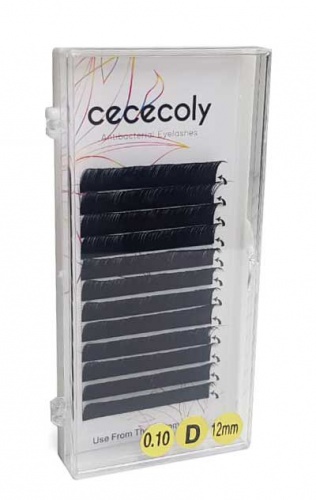 Ресницы для наращивания Cececoly размер MIX (0,10 C)