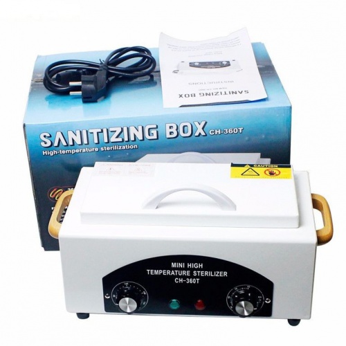 Сухожаровой шкаф Sanitizing Box CH-360T для стерилизации инструментов. Белый фото 2