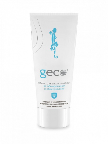 Крем для защиты кожи лица и рук от укусов комаров, клещей и насекомых "GECO" 100 мл.