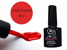 Гель-лак Haruyama (8 мл) №17 Классический красный, эмалевый 8 мл