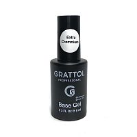 GRATTOL RUBBER BASE GEL EXTRA, База каучуковая экстрагустая, 9 мл